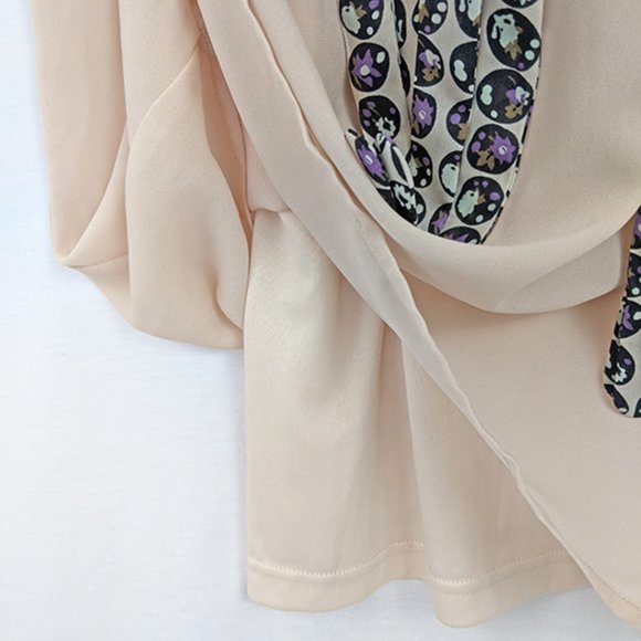 SALE*2 FOR 20* Madison Paige Abstract Fringe Dress Size S/M - Picture 5 of 6